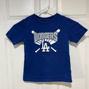 Genuine Merchandise Blue Dodgers Kids Tee